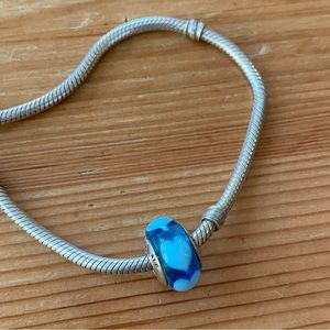 Pandora glass charm